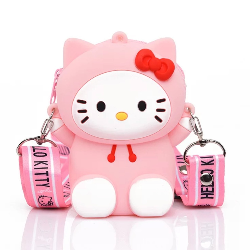 Hello Kitty coin purse crossbody bag what adjustable strap.NWT - Picture 1 of 1